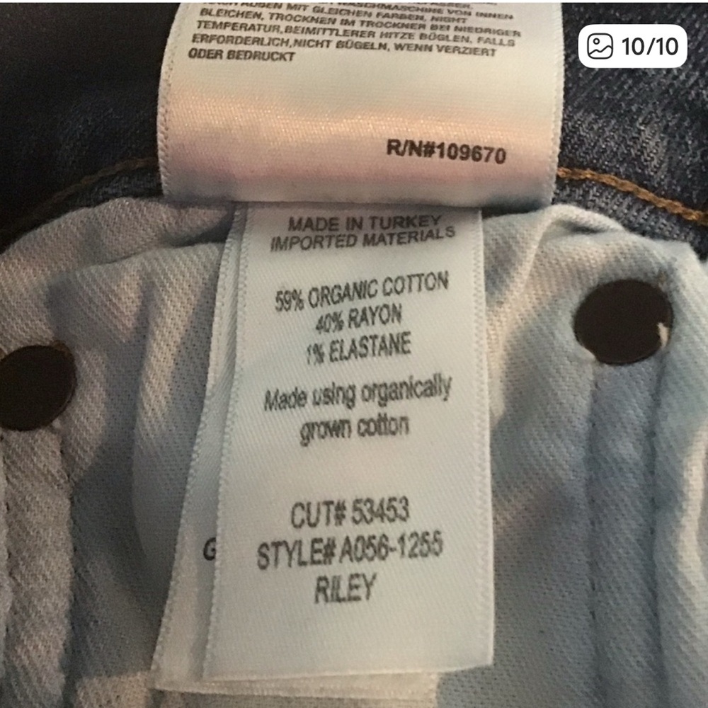 Agolde High Rise Riley crop Jeans - Picture 4 of 4